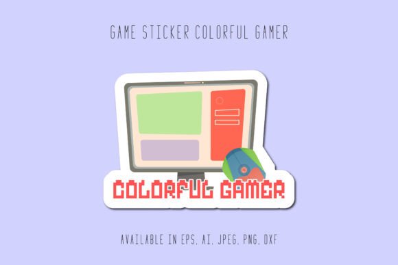 Beyond the Game: Elevating Your Digital Presence with Colorful Gamer Stickers