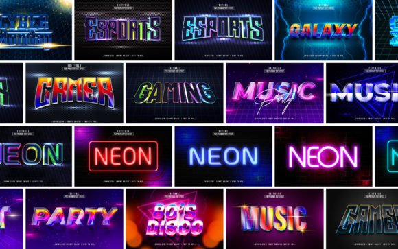 Bringing Your Designs to Life with the RGB Gaming 3D Editable Text Effect Style