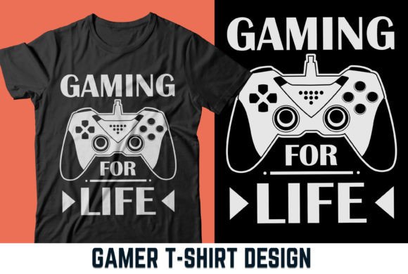 Gaming for Life T-Shirt Design V1: A Detailed Evaluation for Creators