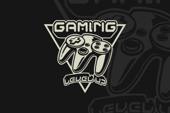 Gaming Level Up Vintage Logo: A Timeless Retro Asset for Modern Creators