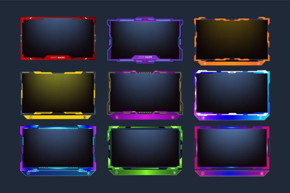 The Gaming Screen Panel Overlay Template: A Core Asset for Modern Content Creators