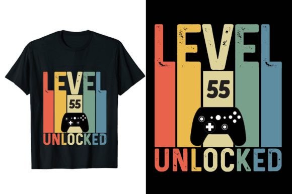 The Real-World Power of Level 55 Unlocked: More Than Just a Gaming T-shirt Design