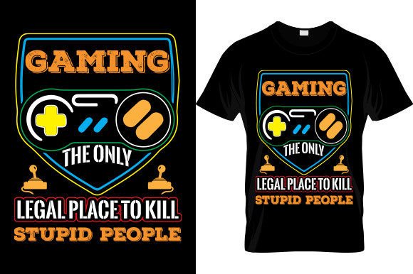 Unlocking Creative Freedom with the 'Gaming the Only Legal' T-Shirt Design