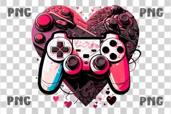 Why Retro Gaming Valentine Controller Png Assets Matter More Than You Think